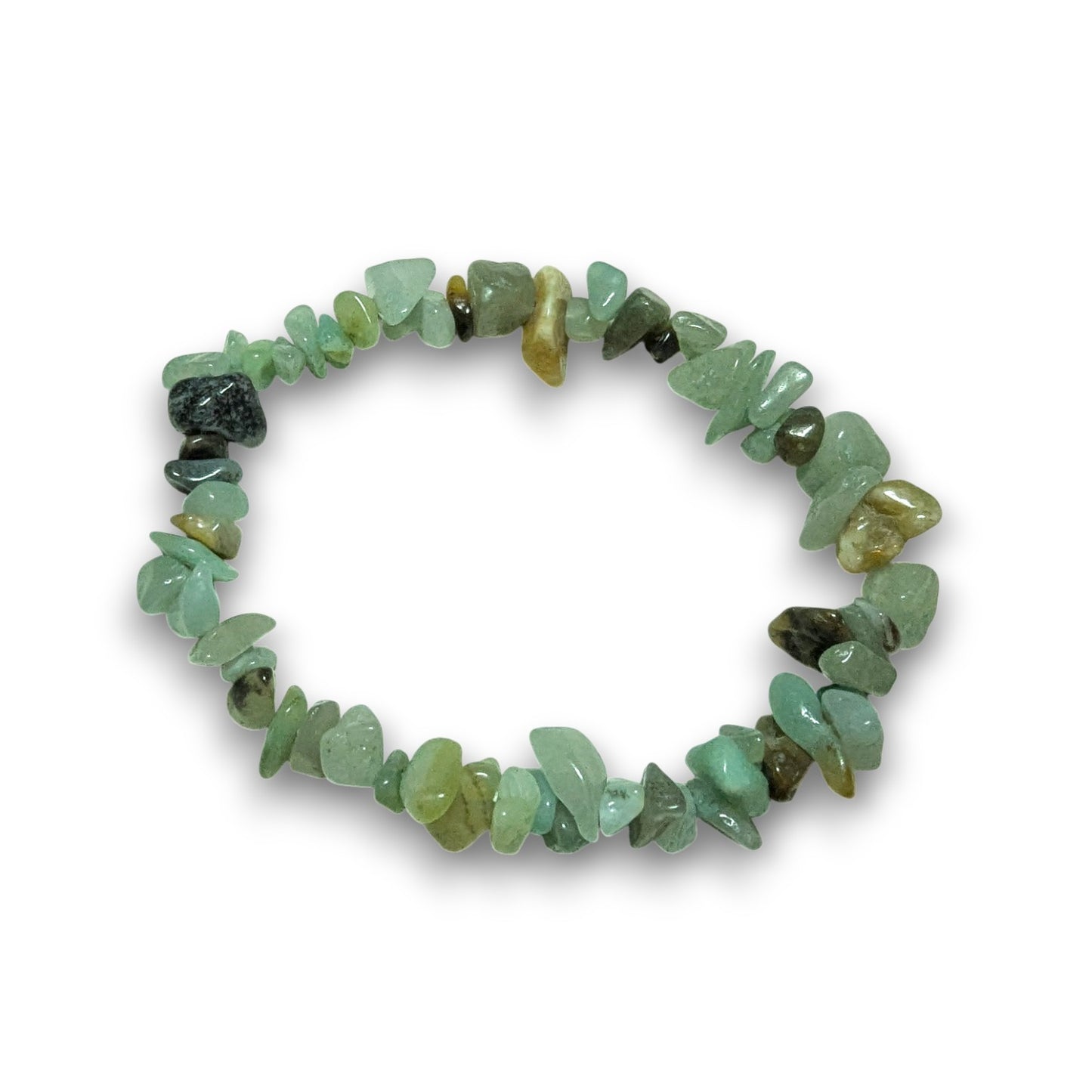 Amazonite chip bracelet