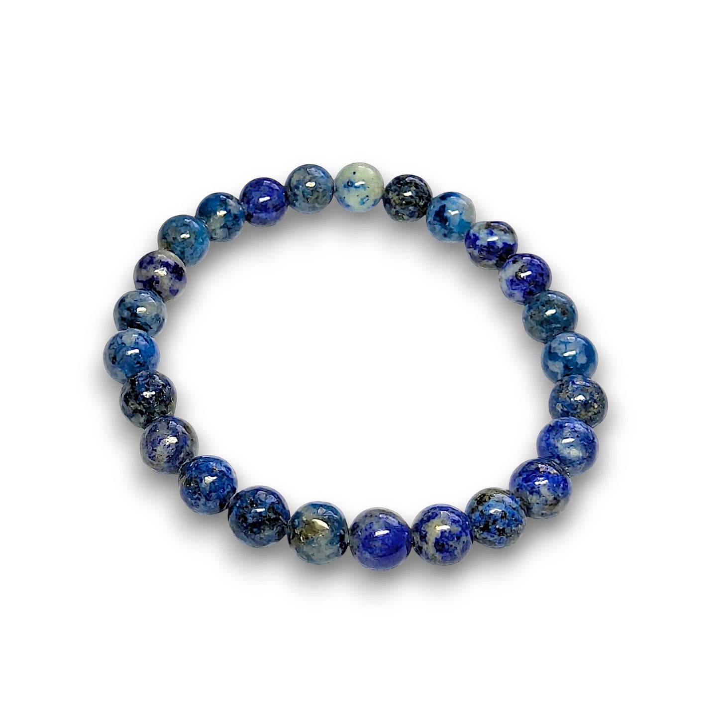 Lapis Lazuli Grade 1 6mm bead bracelet, Small 15cm