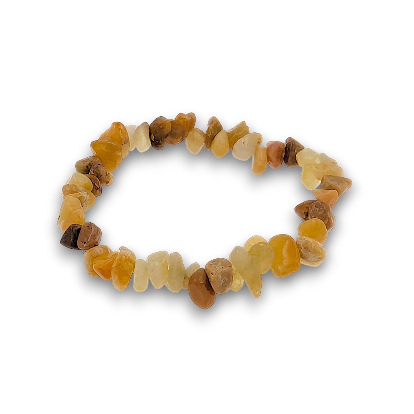 Yellow Aventurine Chip Bracelet (Pack of 10)