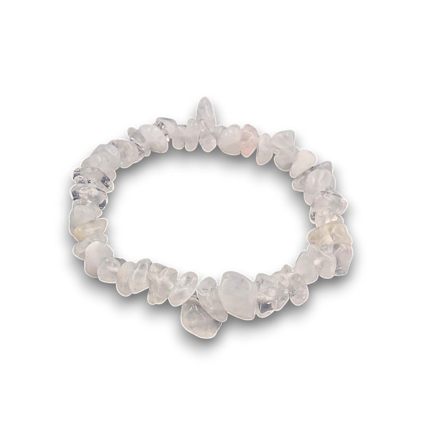Snow Quartz Chip Bracelet (Pack of 10)