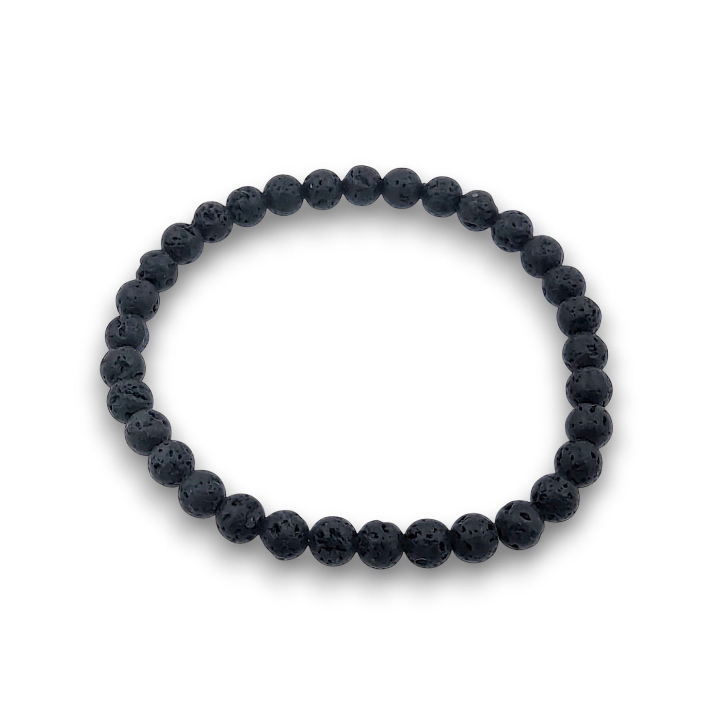 Lava 6mm Bead Bracelet