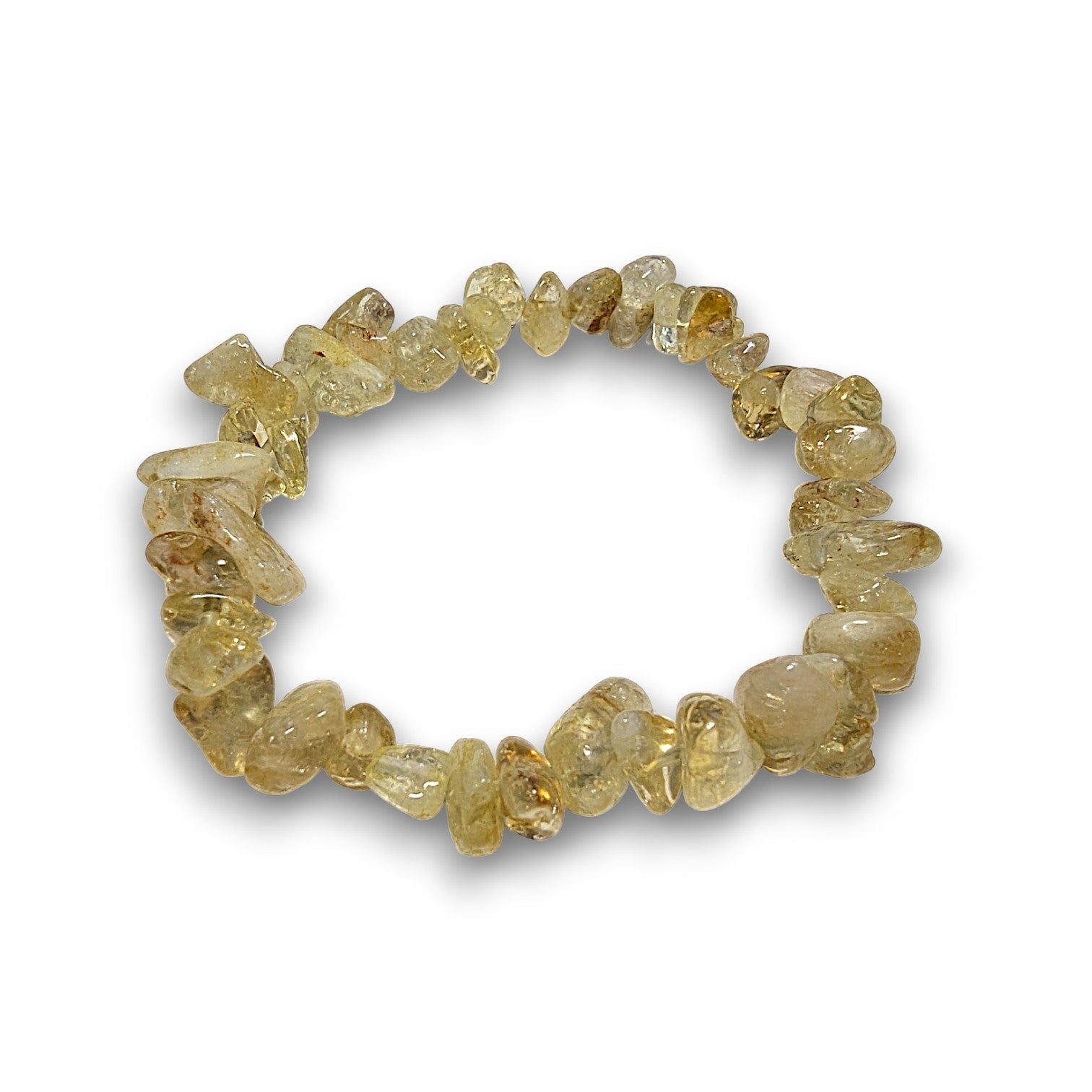 Citrine chip bracelet