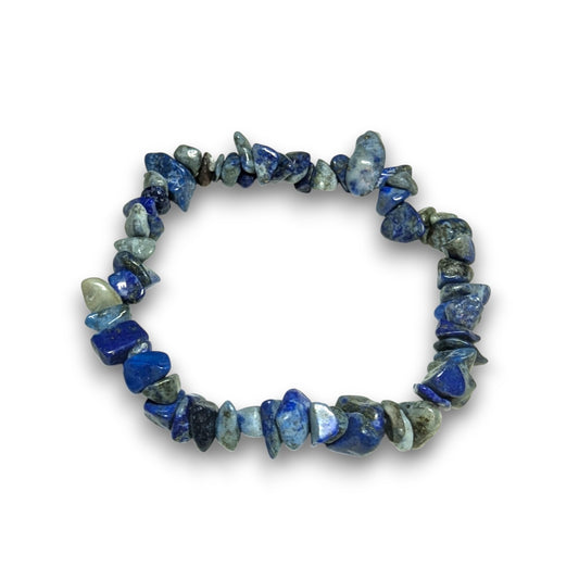 Lapis Lazuli chip bracelet