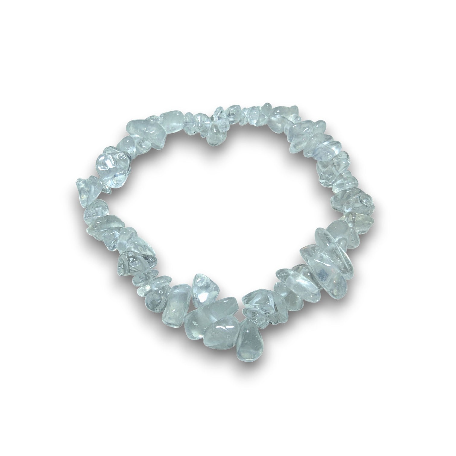 Quartz chip bracelet