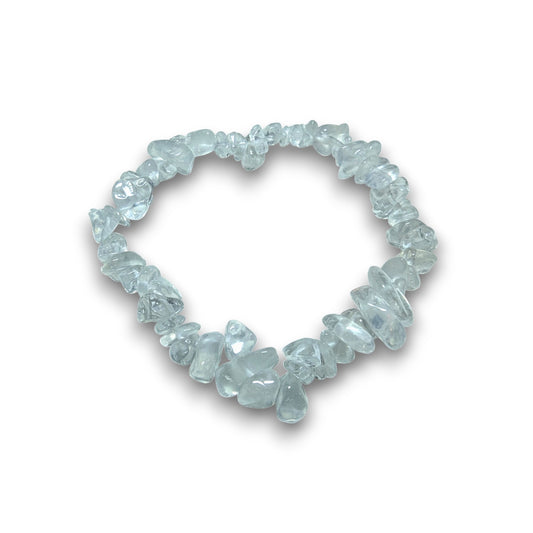 Quartz chip bracelet