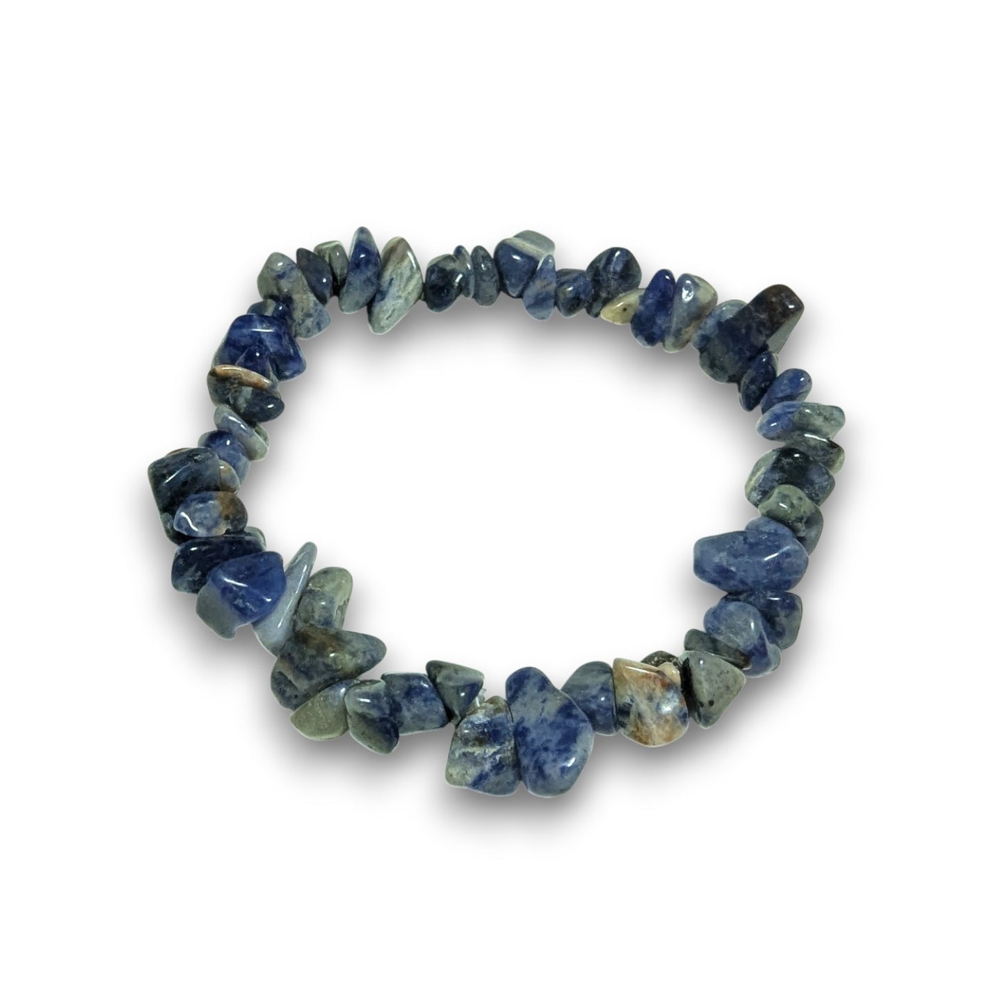 Sodalite chip bracelet