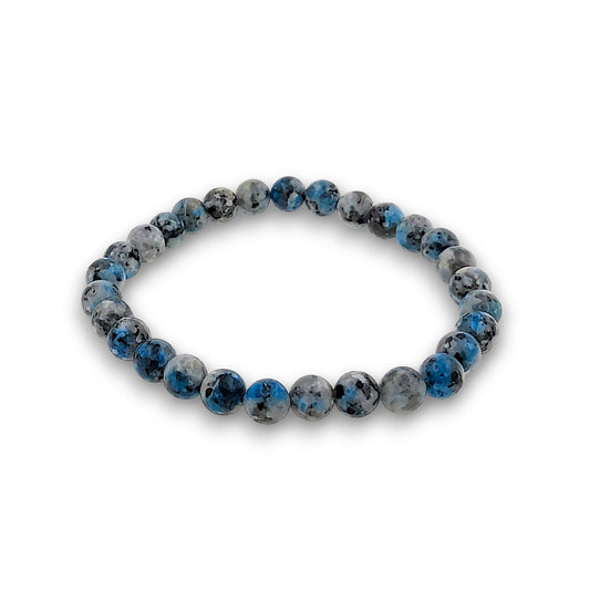 K2 6mm bead bracelet, Medium 18.5cm