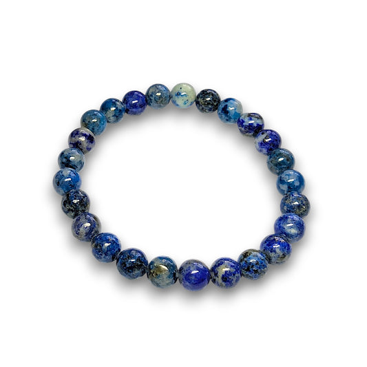 Lapis Lazuli Grade 1 6mm bead bracelet, Small 15cm