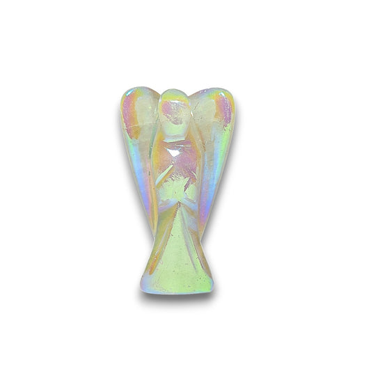 Medium Aura Angel Carving. Medium 50mm tall hand carved Angel.