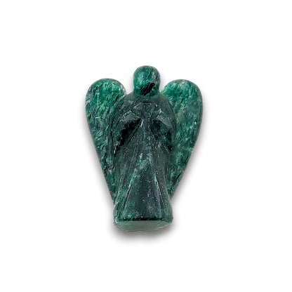 Small New Jade Angel Carving. Small hand-carved angel approximately 25mm in height.