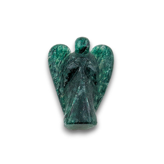 Small New Jade Angel Carving. Small hand-carved angel approximately 25mm in height.