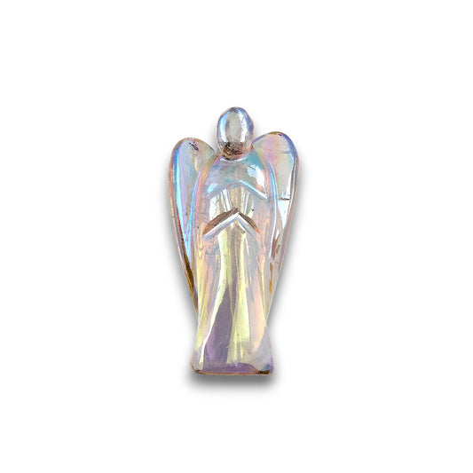 Medium Angel Aura Angel Carving. Medium Angel Aura hand carved Angel standing approx 50mm tall.