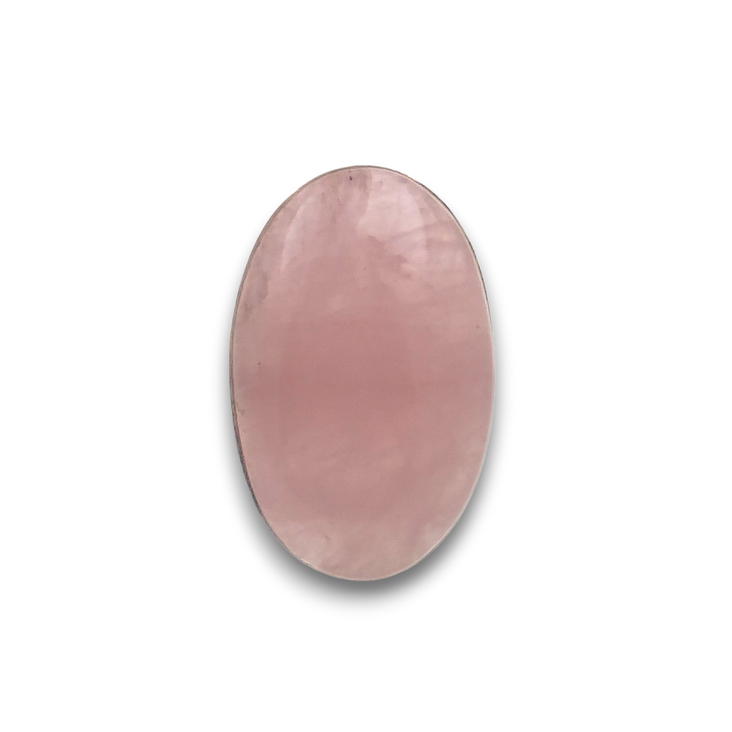 Rose Quartz Sterling Silver Ring. 925 sterling silver ring, approximately 36mm x 24mm. The ring is a size T and weighs 14.2g.