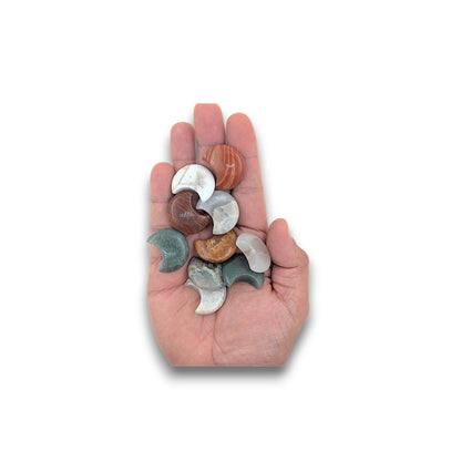 30mm Assorted Moons - Pack of 10