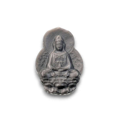Praying Guanyin Buddha Carving