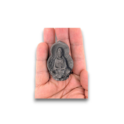 Praying Guanyin Buddha Carving