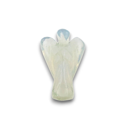 Small Opalite Angel Carving