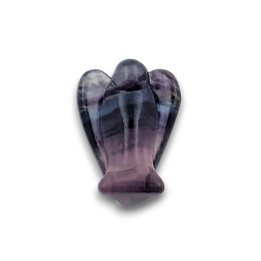 Small Fluorite Angel Carving