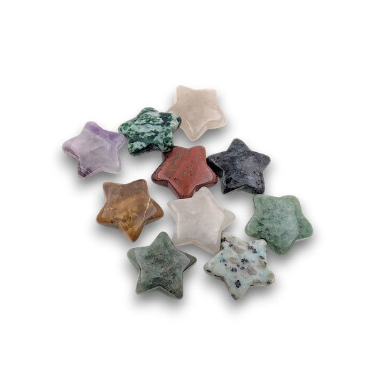 30mm Assorted Stars - Pack of 10