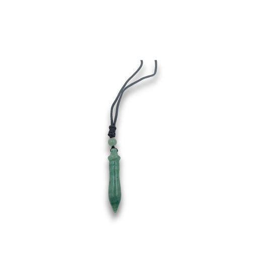 Aventurine Pendulum Necklace
