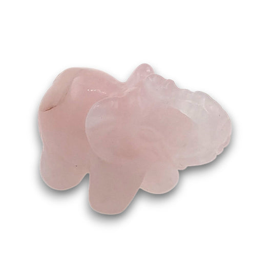 Rose Quartz Elephants - Pack of 5