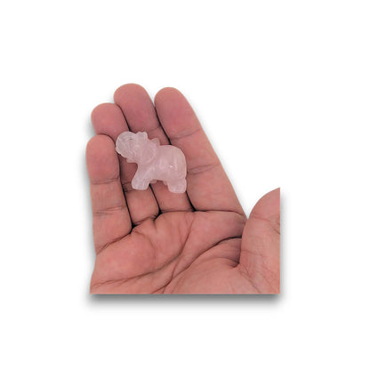 Assorted Gemstone Elephants - Pack of 5