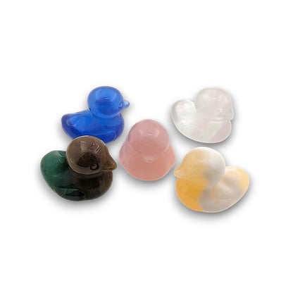 Assorted Gemstone Ducks - Pack of 5