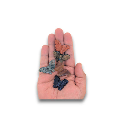 Assorted Gemstone Butterflies - Pack of 5