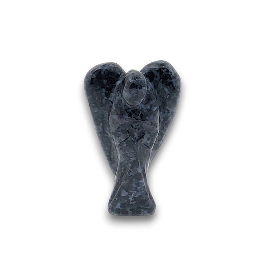 Medium Larvikite Angel Carving