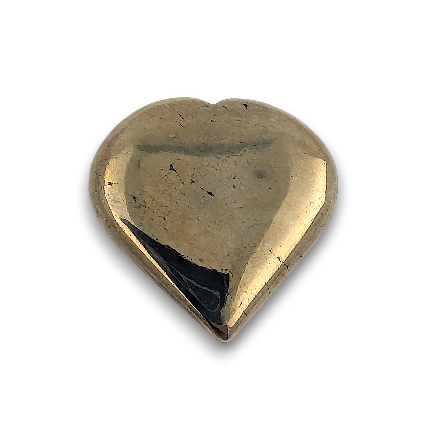 Medium Pyrite Heart Carving