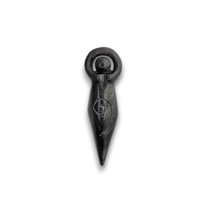 XL Silver Sheen Obsidian Goddess Carving