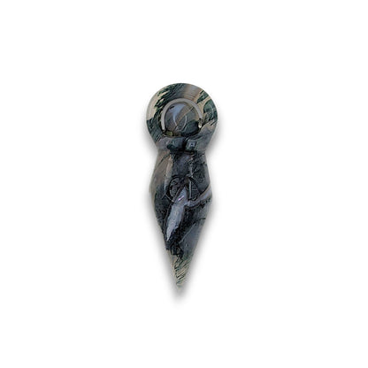 XL Moss Agate Goddess