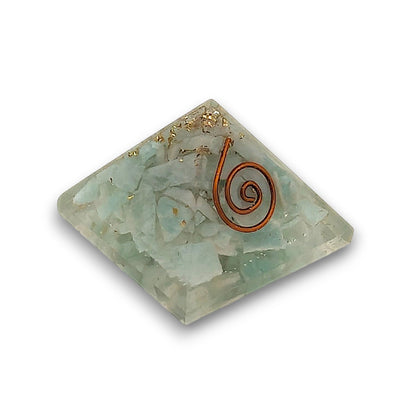 Small Amazonite Orgonite Pyramid - Pack of 5