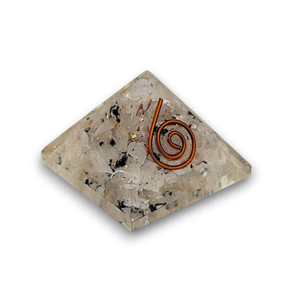 Small Moonstone Orgonite Pyramid - Pack of 5