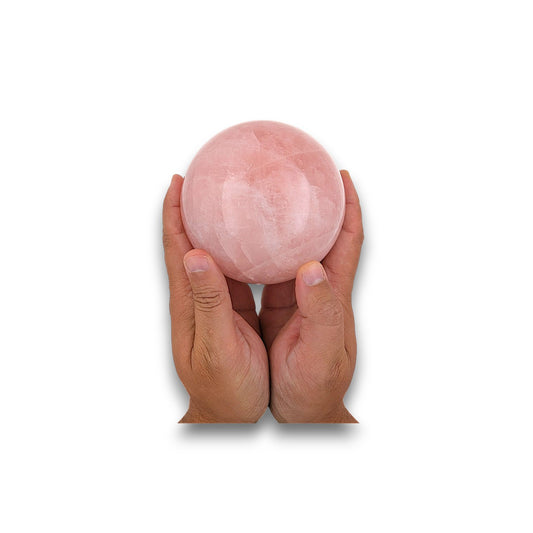 XL Rose Quartz Sphere (Unique Piece)