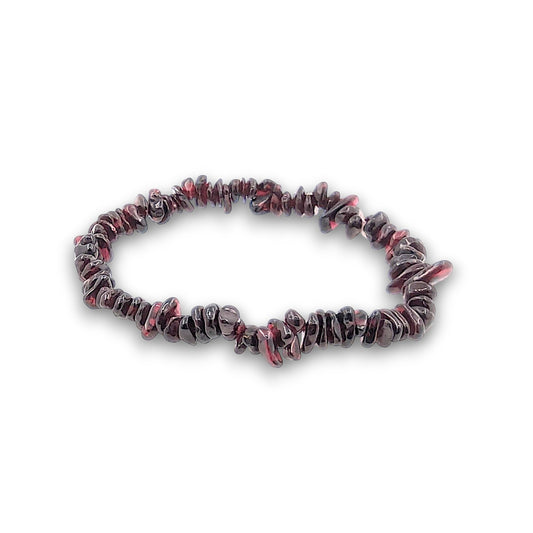 Garnet Chip Bracelet (Pack of 10)