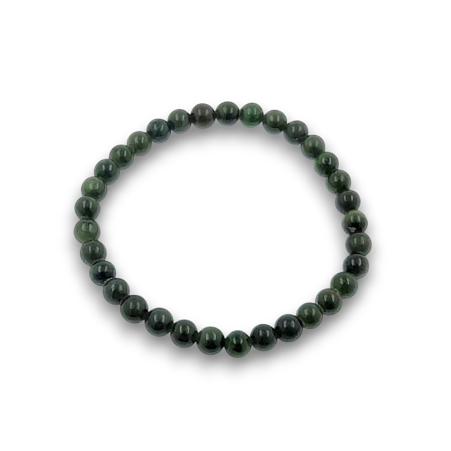 Canadian Jade 6mm Bead Bracelet