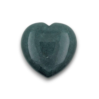 Large Aventurine Carved Heart