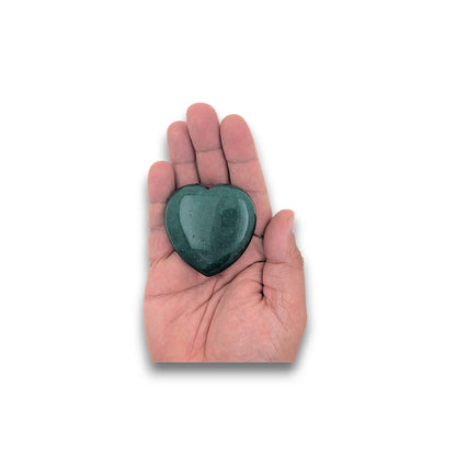 Large Aventurine Carved Heart