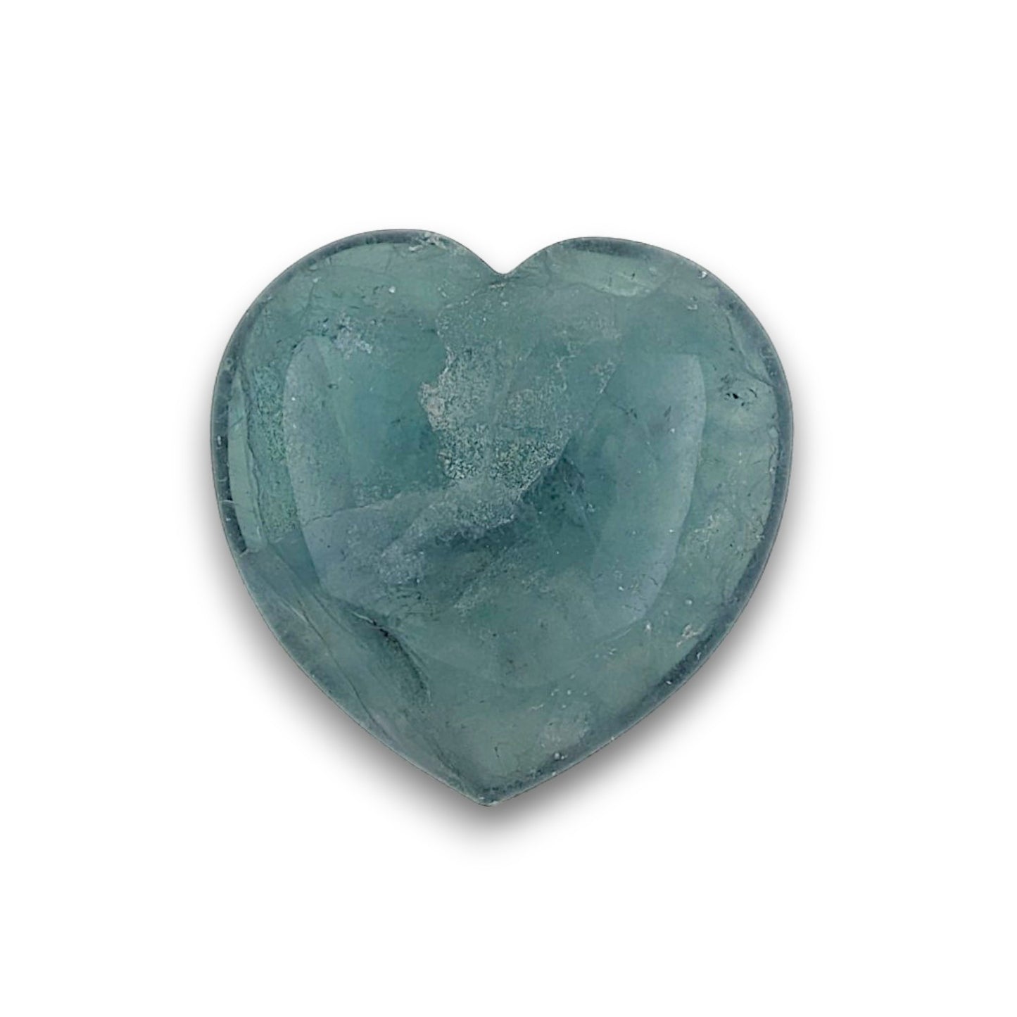 Large Fluorite Carved Heart