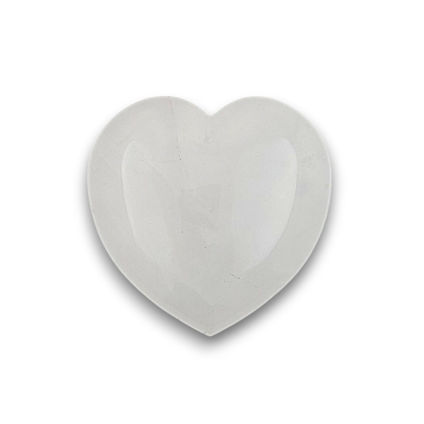 Large Quartz Carved Heart