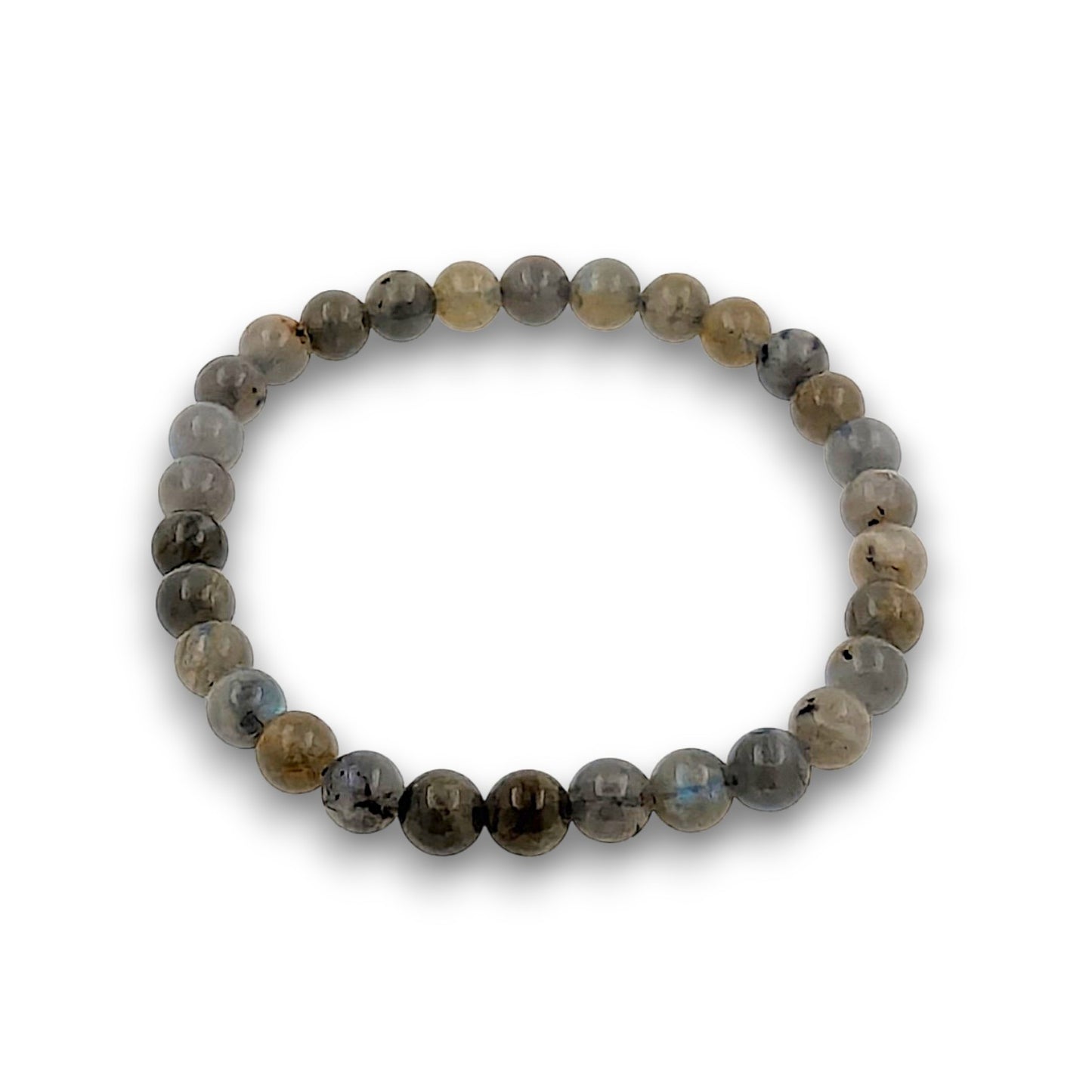 Labradorite 6mm Bead Bracelet