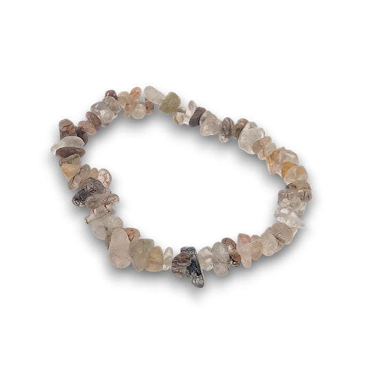 Mixed Rutile Chip Bracelet (Pack of 10)