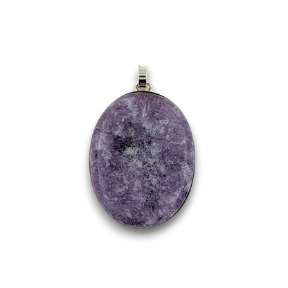 Lepidolite Sterling Silver Pendant (Unique Piece)