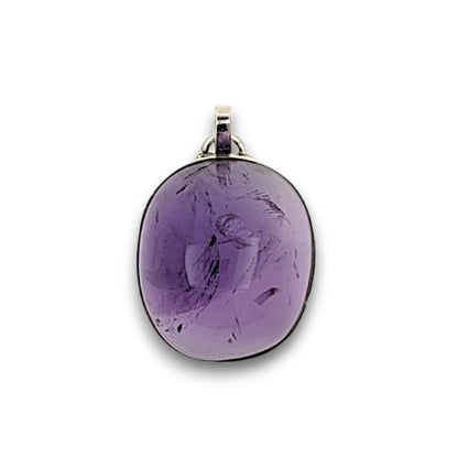 Amethyst Sterling Silver Pendant (Unique Piece)