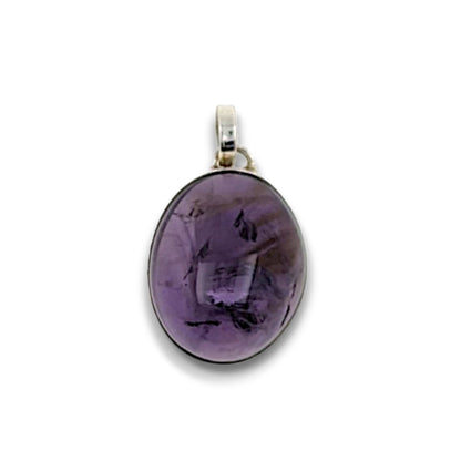 Amethyst Sterling Silver Pendant (Unique Piece)