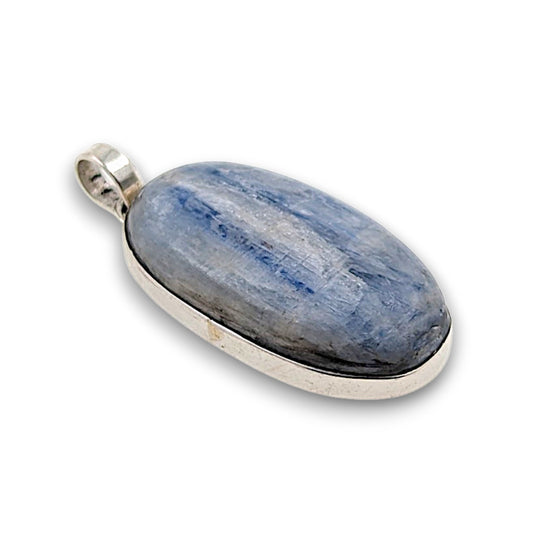 Blue Kyanite Sterling Silver Pendant (Unique Piece)