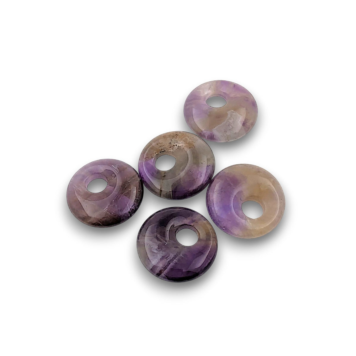Small Amethyst Donuts - Pack of 5