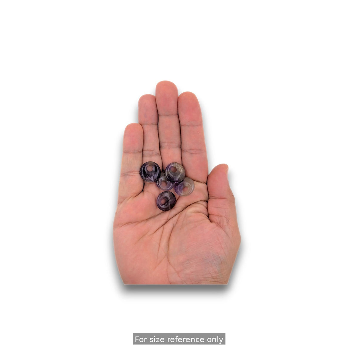 Small Bloodstone Donuts - Pack of 5