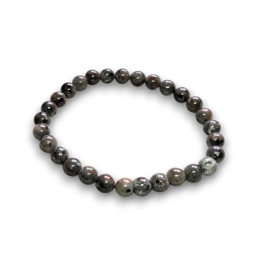 Yooperlite 6mm bead bracelet, Medium 18.5cm